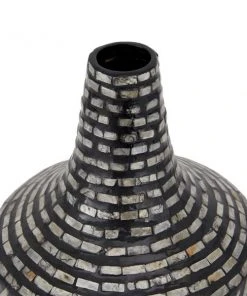 Grayson Lane 1-Piece 15.80-in x 12.15-in Black Contemporary Vase -GRAYSON LANE shop 330862204 AlternateImage2 l