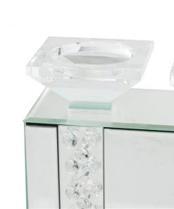 Grayson Lane 5-Candle Clear Wood Pillar Candle Holder -GRAYSON LANE shop 330862207 AlternateImage3 l