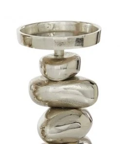 Grayson Lane 1-Candle Metal Pillar Candle Holder - Set of 2 -GRAYSON LANE shop 330862219 AlternateImage4 l