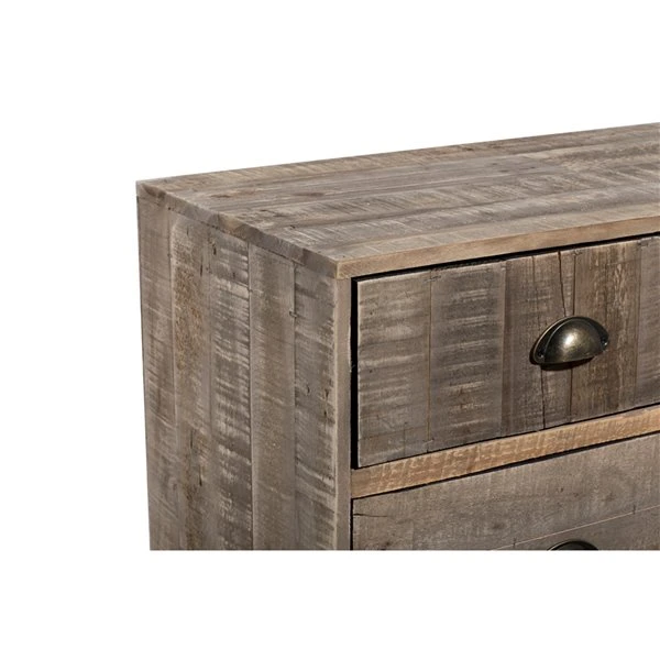 Grayson Lane Brown Asian Hardwood 4-Drawer Accent Chest 4 Grayson Lane Brown Asian Hardwood 4-Drawer Accent Chest - Image 4