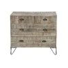 Grayson Lane Brown Asian Hardwood 4-Drawer Accent Chest