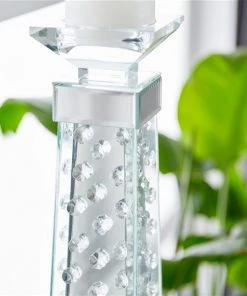 Grayson Lane 1-Candle Glass Pillar Candle Holder - Clear 2 Grayson Lane 1-Candle Glass Pillar Candle Holder - Clear -GRAYSON LANE shop 330862239 AlternateImage2 l