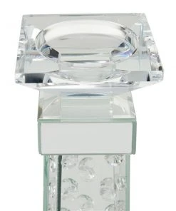 Grayson Lane 1-Candle Glass Pillar Candle Holder - Clear 4 Grayson Lane 1-Candle Glass Pillar Candle Holder - Clear -GRAYSON LANE shop 330862239 AlternateImage4 l