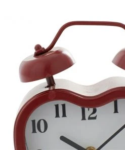 Grayson Lane 8-in x 6.5-in Red Analogue Novelty Tabletop Standard Clock 7 Grayson Lane 8-in x 6.5-in Red Analogue Novelty Tabletop Standard Clock -GRAYSON LANE shop 330862242 AlternateImage3 l