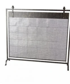 Grayson Lane 9-in Black Iron 1-Panel Scroll Fireplace Screen -GRAYSON LANE shop 330862243 AlternateImage4 l