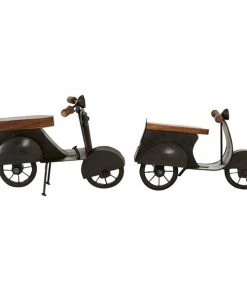 Grayson Lane 2-Piece 8.15-in x 4.85-in Brown Contemporary Sculpture