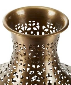 Grayson Lane 1-Piece 17.5-in x 12.5-in Gold Art Deco Vase -GRAYSON LANE shop 330862251 AlternateImage2 l