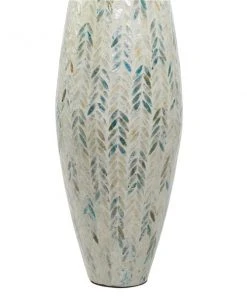 Grayson Lane 1-Piece 33.13-in x 10.25-in White Casual Vase -GRAYSON LANE shop 330862272 AlternateImage3 l