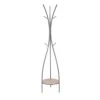 Grayson Lane Silver 4-Hook Coat Stand