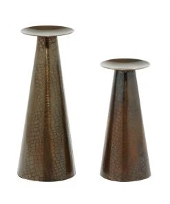 Grayson Lane 1-Candle Bronze Metal Sconce Candle Holder - Set of 2 4 Grayson Lane 1-Candle Bronze Metal Sconce Candle Holder - Set of 2 -GRAYSON LANE shop 330862274 AlternateImage5 l