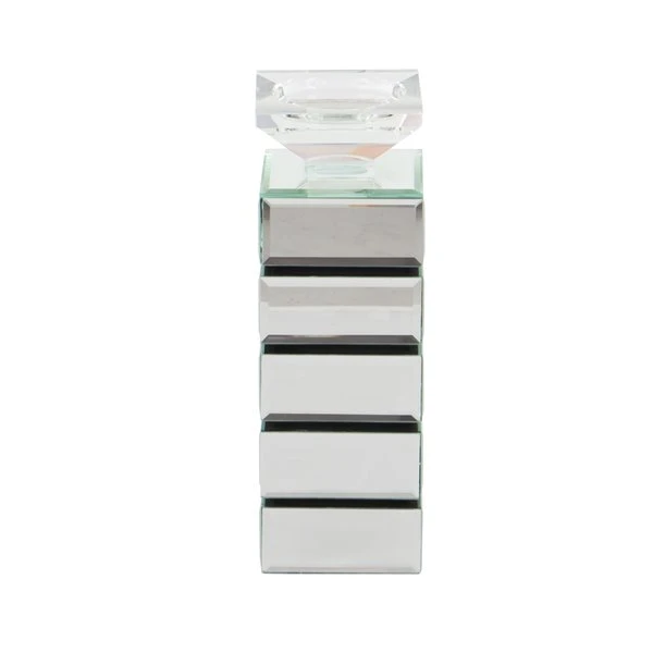 330862278_AlternateImage5_l.jpg Grayson Lane 1-Candle Glass Pillar Candle Holder - Clear -GRAYSON LANE shop 330862278 AlternateImage5 l
