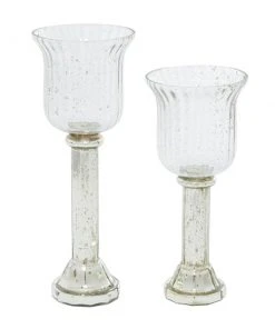 Grayson Lane 1-Candle Clear Glass Lantern Candle Holder - Set of 2 4 Grayson Lane 1-Candle Clear Glass Lantern Candle Holder - Set of 2 -GRAYSON LANE shop 330862279 AlternateImage5 l