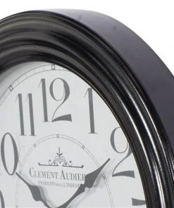 Grayson Lane 14-in x 14-in Analogue Round Wall Standard Clock - Black -GRAYSON LANE shop 330862288 AlternateImage3 l