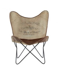Grayson Lane Rustic Brown Cotton Butterfly Chair -GRAYSON LANE shop 330862294 AlternateImage5 l
