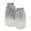 Grayson Lane 2-Piece 12.45-in x 6-in Grey Contemporary Vase