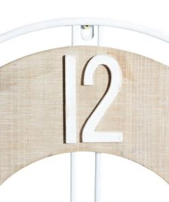 Grayson Lane 34.5-in x 34.5-in Brown Analogue Novelty Wall Standard Clock -GRAYSON LANE shop 330862322 AlternateImage4 l