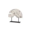 Grayson Lane 1-Piece 15-in x 4-in White Classic Sculpture