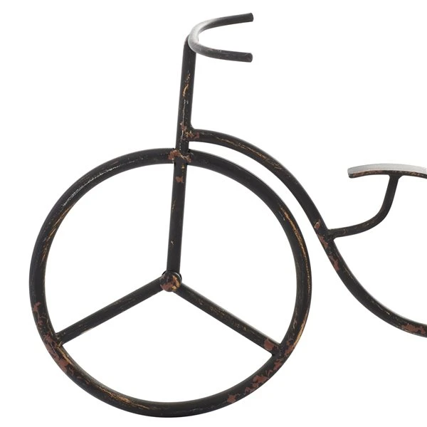 Grayson Lane 8-in x 15-in Black Analogue Novelty Tabletop Standard Clock 4 Grayson Lane 8-in x 15-in Black Analogue Novelty Tabletop Standard Clock - Image 4