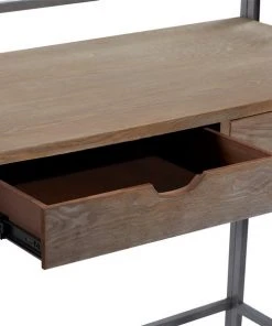 Grayson Lane 38-in Brown Modern/Contemporary Writing Desk -GRAYSON LANE shop 330862349 AlternateImage4 l