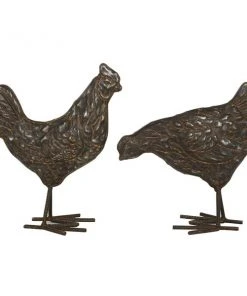 Grayson Lane 2-Piece 10.25-in x 4.45-in Bronze Classic Sculpture