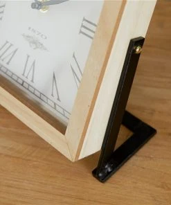 Grayson Lane 9-in x 9-in Brown Analogue Square Tabletop Standard Clock 7 Grayson Lane 9-in x 9-in Brown Analogue Square Tabletop Standard Clock -GRAYSON LANE shop 330862359 AlternateImage2 l