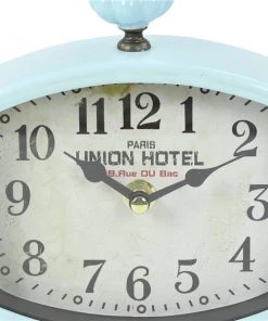 Grayson Lane 7-in x 8-in Red Set of 2 Analogue Rectangle Tabletop Standard Clock -GRAYSON LANE shop 330862366 AlternateImage3 l