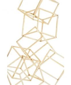 Grayson Lane 1-Piece 20-in x 14-in Gold Modern Sculpture -GRAYSON LANE shop 330862376 AlternateImage3 l