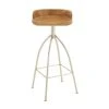 Grayson Lane Bar Height (27-in to 35-in) Bar Stool - Brown