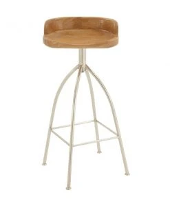 Grayson Lane Bar Height (27-in to 35-in) Bar Stool - Brown
