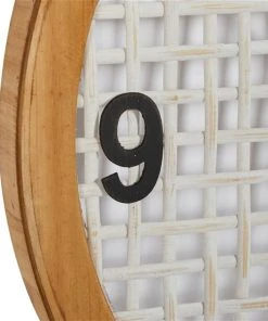 Grayson Lane 24-in x 24-in White Analogue Round Wall Standard Clock -GRAYSON LANE shop 330862382 AlternateImage3 l