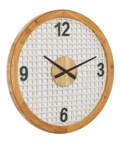 Grayson Lane 24-in x 24-in White Analogue Round Wall Standard Clock -GRAYSON LANE shop 330862382 AlternateImage5 l
