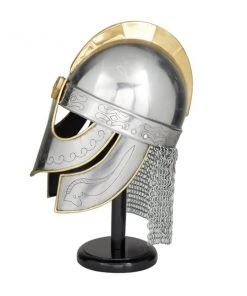 Grayson Lane 1-Piece 17.15-in x 10.70-in Silver Classic Helmet -GRAYSON LANE shop 330862384 AlternateImage4 l