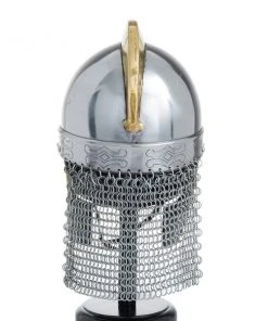 Grayson Lane 1-Piece 17.15-in x 10.70-in Silver Classic Helmet -GRAYSON LANE shop 330862384 AlternateImage5 l