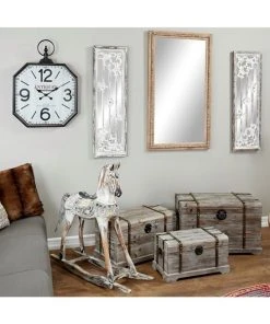 Grayson Lane 32-in x 24-in Black Analogue Novelty Wall Standard Clock -GRAYSON LANE shop 330862400 AlternateImage2 l