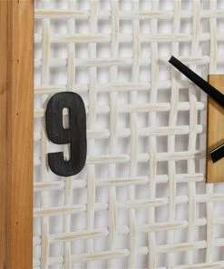 Grayson Lane 23.5-in x 23.5-in White Analogue Square Wall Standard Clock -GRAYSON LANE shop 330862411 AlternateImage3 l