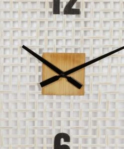 Grayson Lane 23.5-in x 23.5-in White Analogue Square Wall Standard Clock -GRAYSON LANE shop 330862411 AlternateImage4 l