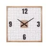 Grayson Lane 23.5-in x 23.5-in White Analogue Square Wall Standard Clock