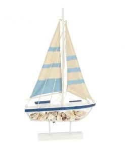 Grayson Lane 1-Piece 25-in x 4-in Blue Casual Sculpture