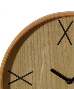 Grayson Lane 12-in x 12-in Brown Analogue Round Wall Standard Clock -GRAYSON LANE shop 330862420 AlternateImage3 l