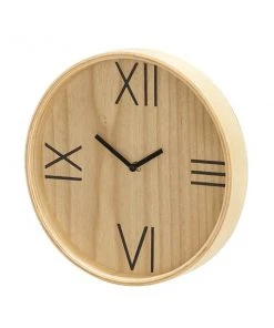 Grayson Lane 12-in x 12-in Brown Analogue Round Wall Standard Clock -GRAYSON LANE shop 330862420 AlternateImage5 l