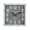 Grayson Lane 13-in x 13-in White Analogue Square Wall Standard Clock