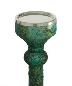 Grayson Lane 1-Candle Green Glass Pillar Candle Holder - Set of 3 3 Grayson Lane 1-Candle Green Glass Pillar Candle Holder - Set of 3 -GRAYSON LANE shop 330862437 AlternateImage4 l