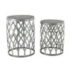 Grayson Lane 2-Piece Transitional Metal Accent Table Set