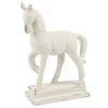 Grayson Lane 1-Piece 20-in x 6-in White Classic Sculpture