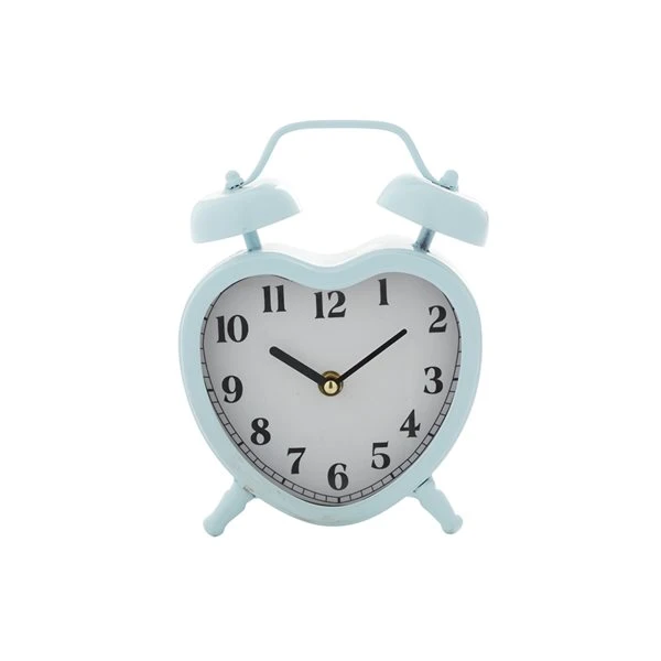 Grayson Lane 8-in x 6.5-in Blue Analogue Novelty Tabletop Standard Clock 4 Grayson Lane 8-in x 6.5-in Blue Analogue Novelty Tabletop Standard Clock - Image 4