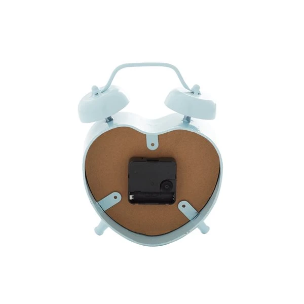 Grayson Lane 8-in x 6.5-in Blue Analogue Novelty Tabletop Standard Clock 5 Grayson Lane 8-in x 6.5-in Blue Analogue Novelty Tabletop Standard Clock - Image 5