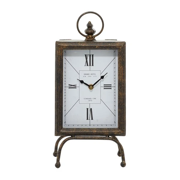 Grayson Lane Analog Rectangle Tabletop Clock 5 Grayson Lane Analog Rectangle Tabletop Clock - Image 5