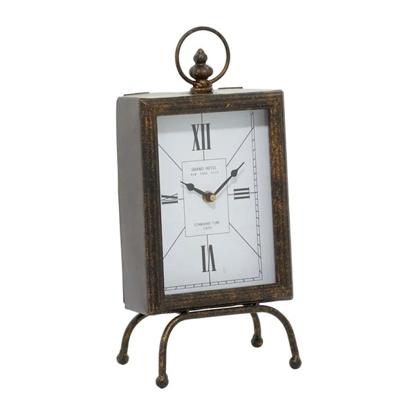 Grayson Lane Analog Rectangle Tabletop Clock 1 Grayson Lane Analog Rectangle Tabletop Clock