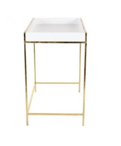 Grayson Lane Gold and White Modern Console Tables - Set of 2 -GRAYSON LANE shop 330862489 AlternateImage6 l