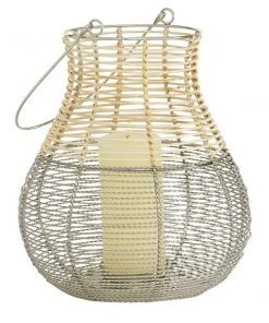 Grayson Lane Metal Lantern Candle Holder